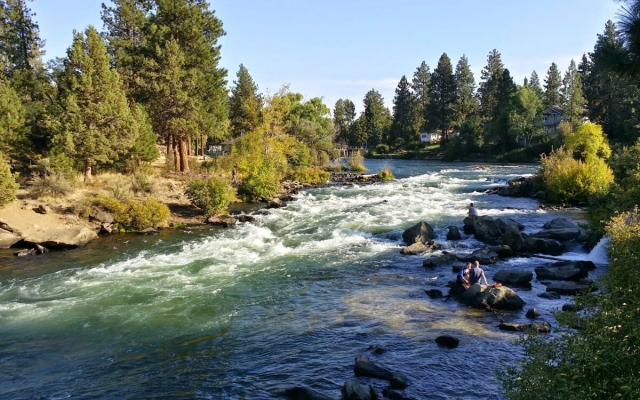 Rooftop Deck Walk to River Downtown Fire pit
