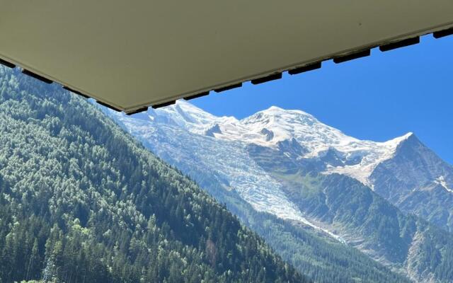 Mont Blanc 43, vue Mont Blanc , balcon, parking