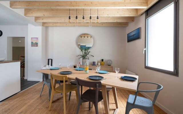 Ernestine - Charmante Maison Rénovée 2 Chambres Avec Parking et Terrasse