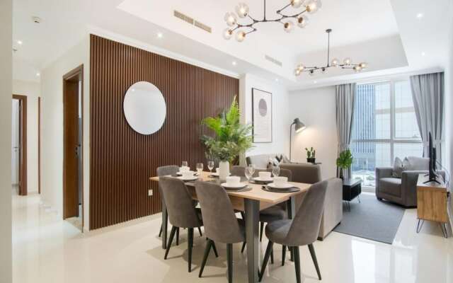 Vibrant 2BR By Burj Khalifa Gym/pool by Belvilla