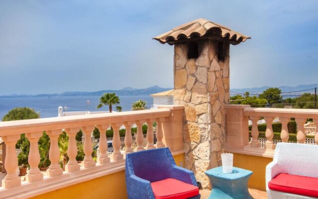 Villa With 3 Bedrooms in Llucmajor, With Wonderful sea View, Private P