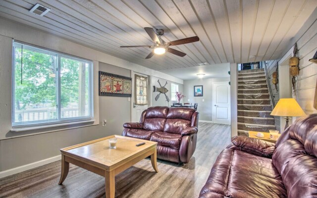 Lakefront Rocky Mount Escape w/ Dock & Grill!