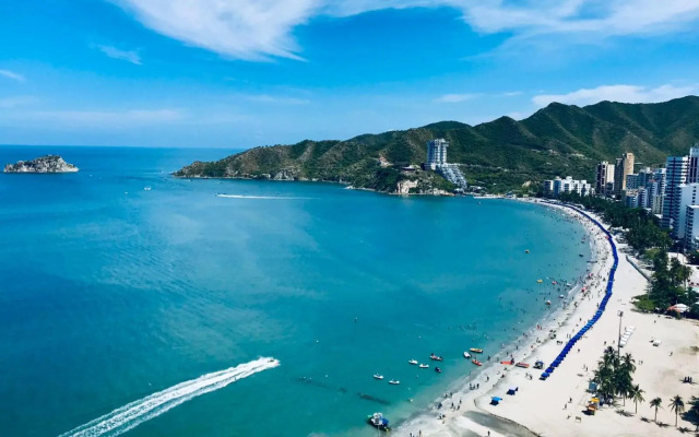 Espectacular vista al Rodadero