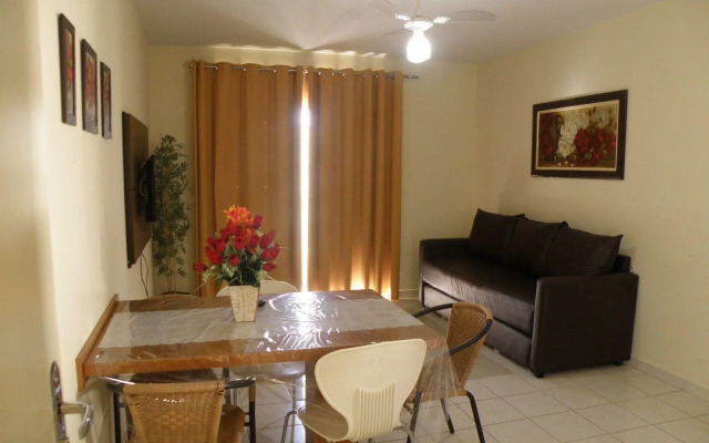 Apartamento Jardins das Thermas - Achei Férias (com roupa de cama)
