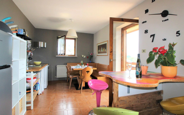 Bright apartment in Val di Fiemme with spacious terrace