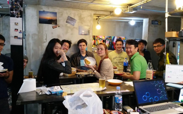 Time Travelers Party Hostel In Hongdae - Foreigners Only