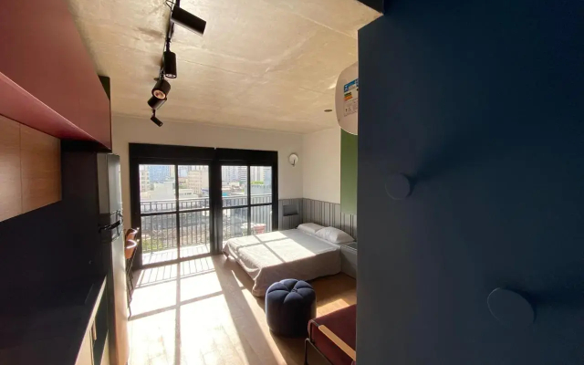 97 New studio next Paulista Av, fast wifi and balcony - Hotel in São Paulo - Photo 3