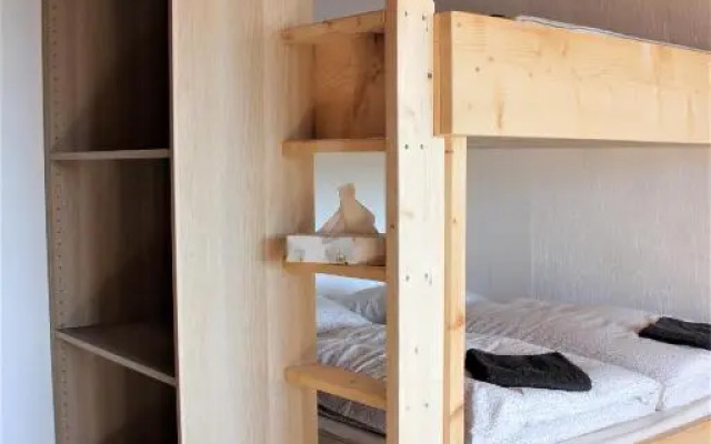 Studio sous les pistes avec vue sur la vallée