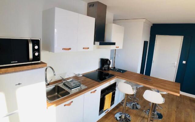 Charmant appartement 1-4 personnes, proche centre avec parking