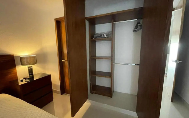 Increible Departamento A Pie De Playa En Manzanillo, Completamente Nuevo