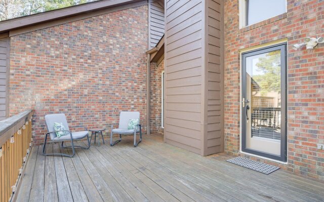 Pet-friendly Durham Retreat w/ Fireplace & Deck!