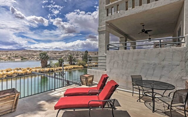 Restful Riverfront Retreat w/ Private Dock + Patio