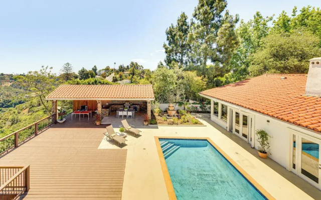 Los Angeles Home w/ Private Pool, Mtn & Lake View!