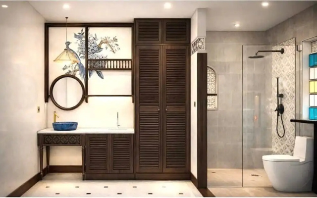 Natalie Indochine Mountain Villa Da Nang – Bathroom – Da Nang