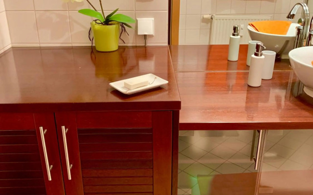 Luxurious city apartment incl garage and terrace