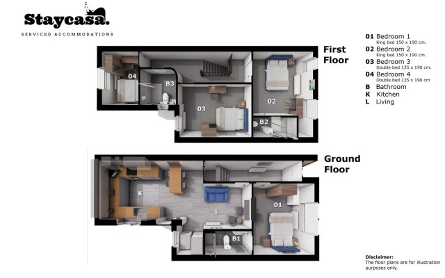 Cosy 4-Bedroom House Manchester