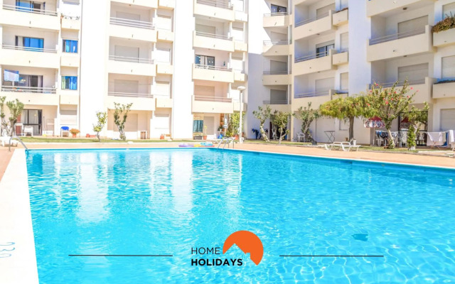 #005 Lovely&Cozy Beach Flat Parking,Pool,SeaView