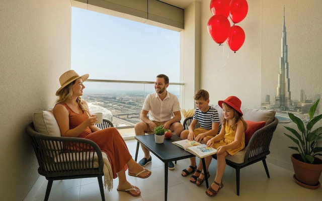 Chic 2BR Urban Escape in Aykon City