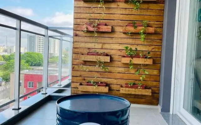 Flat Libertad, 404 A, com vaga de garagem