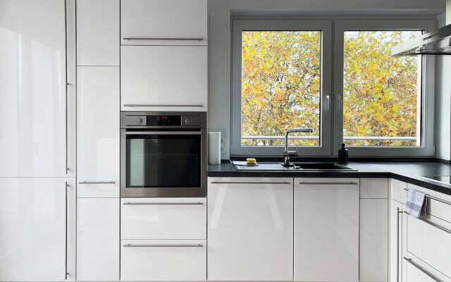 Modernes Apartment über den Dächern von Osnabrück