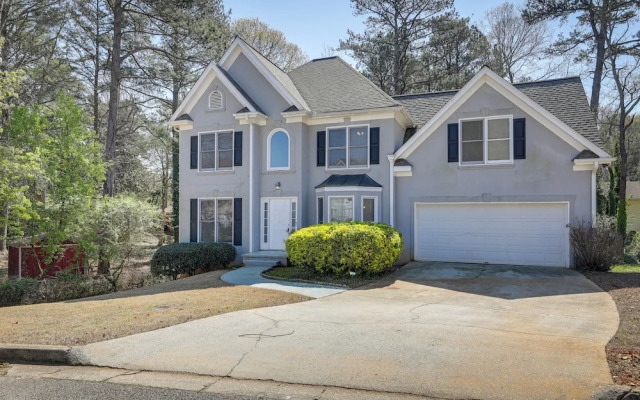 Stone Mountain Vacation Rental With Deck!