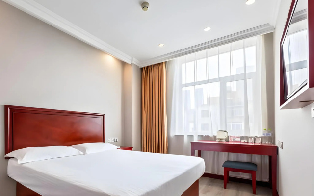 GreenTree Inn Shandong Yantai Railway Station South Plaza Joy City Shell Hotel – Guest Rooms – Yantai
