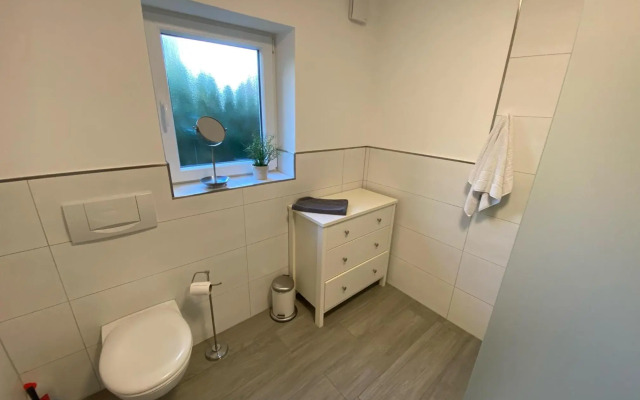 Jever-Ferienhaus Gartenblick