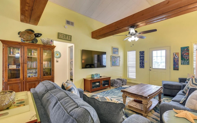 Private Dock & Kayaks: Coastal Gem in Galveston
