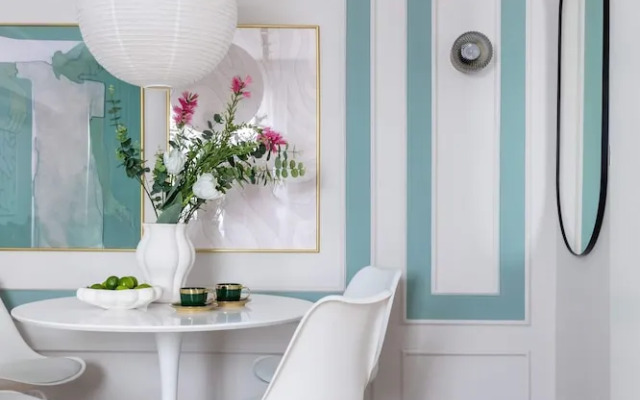 HOLT’s Sublime Minty Green 1BR on the Park