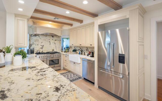 Stradella Spanish - Contemporary Mediterranean Estate w/ Resort-style Yard