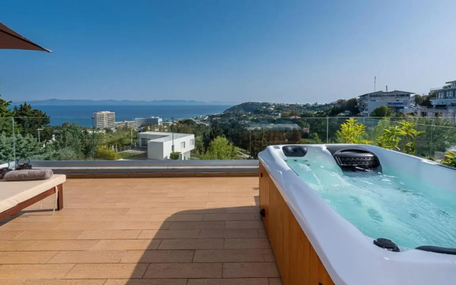 FlyViewFlatsGOLD PrivateHotTub with SeaView