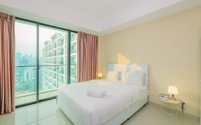 Nice And Elegant Studio Apartment At Nine Residence