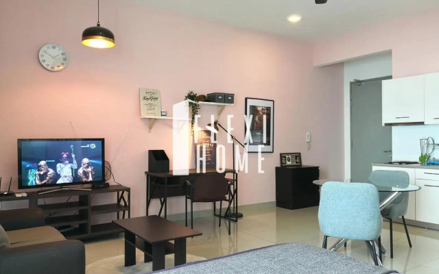 Colour-Theme Designed, Private Studio Home, Cybersquare 27B Cyberjaya, Flexihome-MY