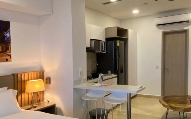 w Marvelous Loft With Balcony in Crespo