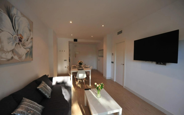 Diseño Terraza dos baños Parking