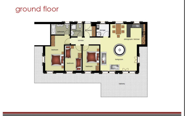 Apartment Alpin DG 4.5 - GriwaRent AG