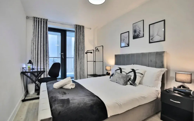 Manchester - 2-bed Apartment - Sleeps 4 - Wifi