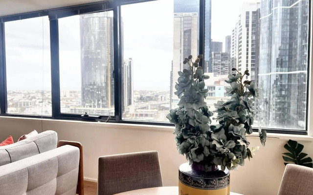 Stylish 2 Bedroom APT With CBD View Southbank