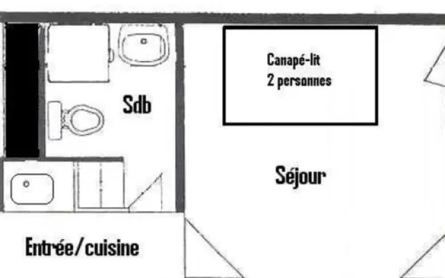 Résidence Le France - Studio pour 4 Personnes 52