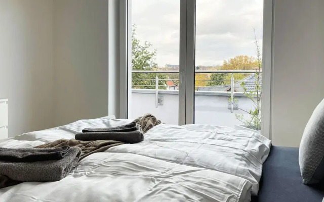 Modernes Apartment über den Dächern von Osnabrück