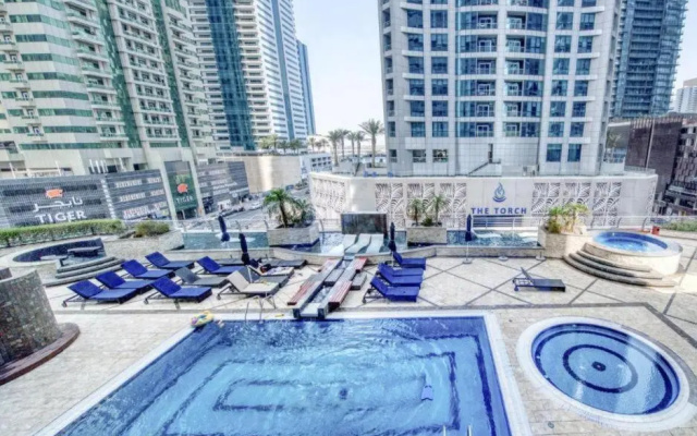 skynest holiday homes princess tower 68th floor 1 bedroom apartment