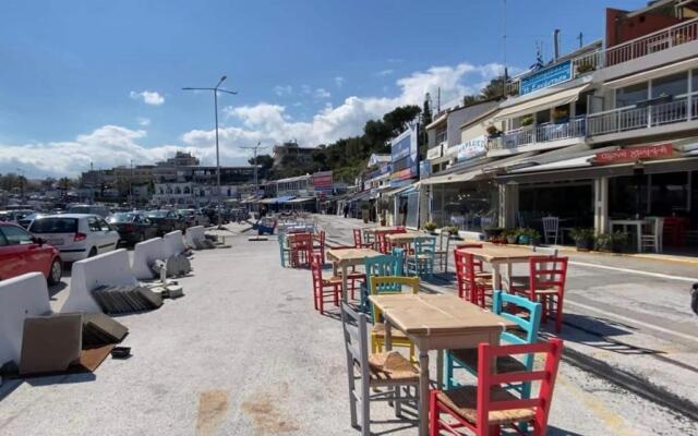 Nice Seafront Flat - Beach Port Athens Airport