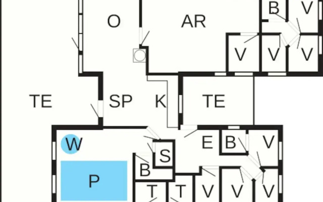 20 Person Holiday Home in Norre Nebel