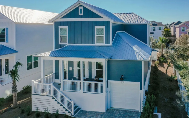 30A Beach House The Salty Blue by PHG