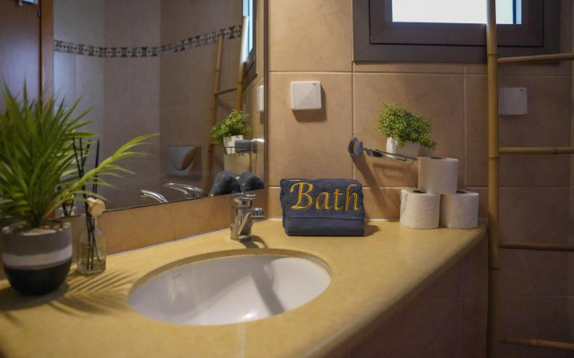 two bed room apartment 5 min walk to the beach