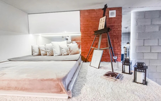 Dwupoziomowy loft w Tobaco Park