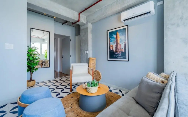w Cool 1BR With Private Terrace in Plaza Herrera