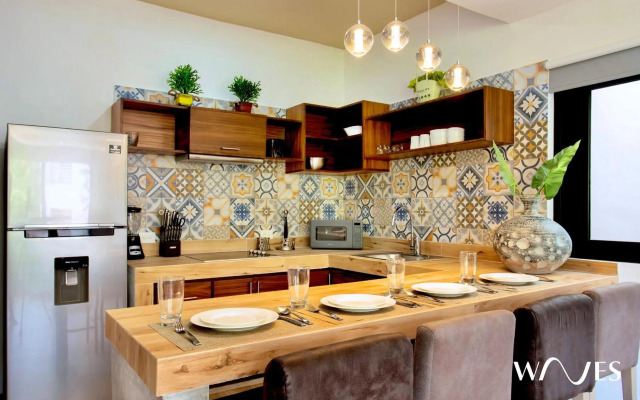 Increíble Townhouse de 3 Rec. con Alberca Privada