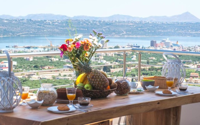 Villa Kedria with a panoramic ocean view