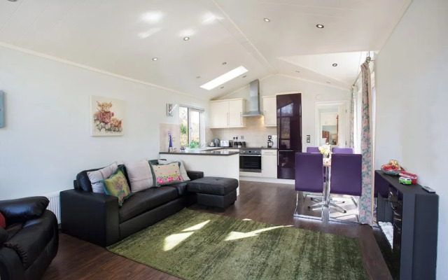 Bluebell Lodge - Sleeps 4,hot Tub, Loch & Woodland